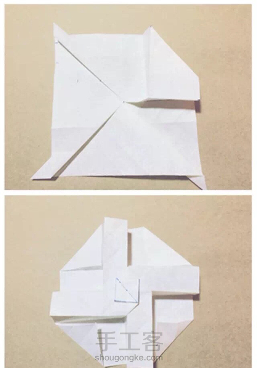 纸折玫瑰(川崎) 第6步