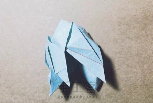 纸折玫瑰(川崎) 第9步