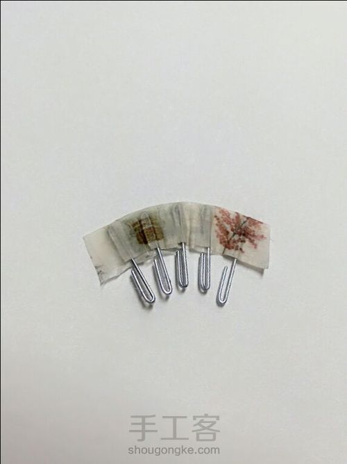 纸胶带扇子 第4步