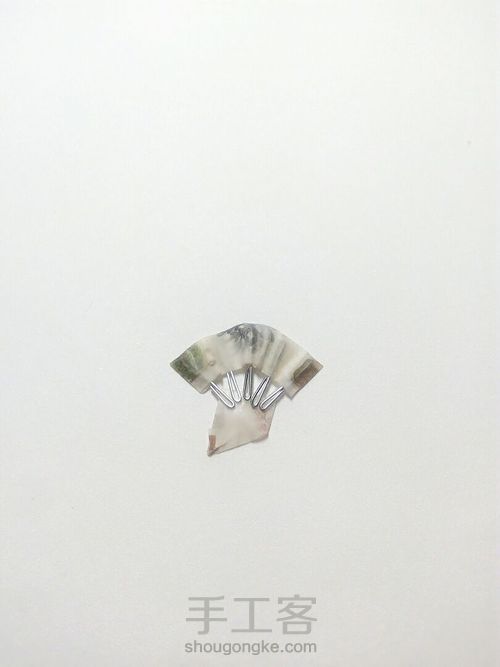 纸胶带扇子 第5步