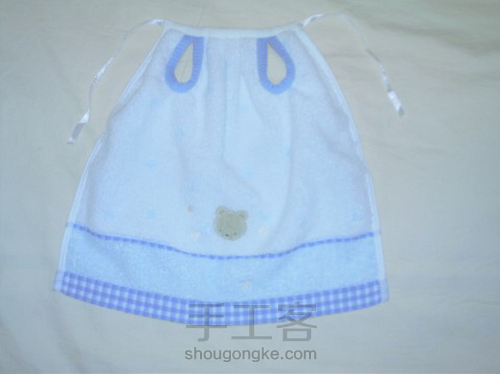 可爱滴小熊擦手毛巾教程 第11步