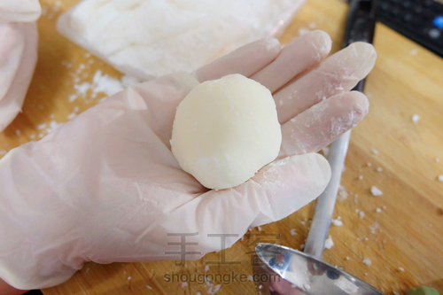 自制甜品 雪媚娘 第11步