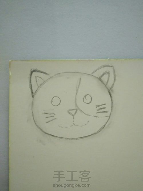 猫猫发夹发圈 第1步