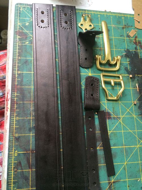 手缝骑兵腰带 第5步