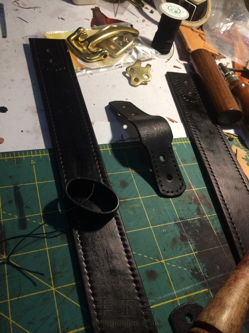 手缝骑兵腰带 第8步