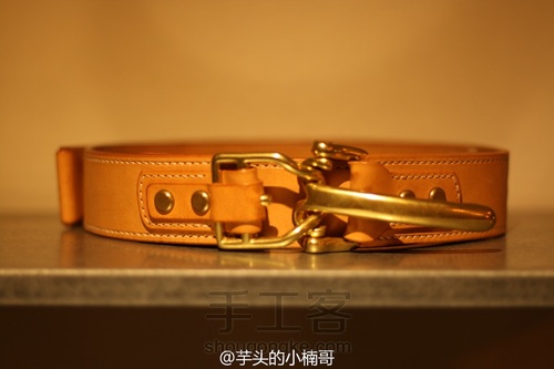 手缝骑兵腰带 第20步