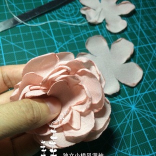 简单山茶花烧花教程