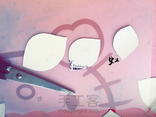 立体热缩花进阶教程 第1步