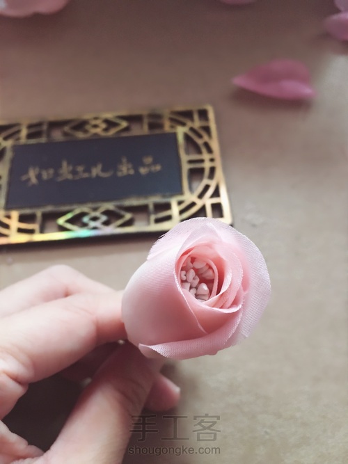 烫花玫瑰花教程 第9步