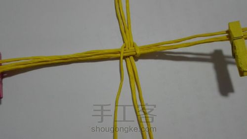 吊式纸藤筐 第11步