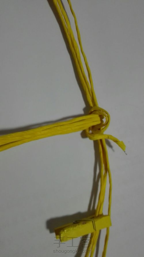 吊式纸藤筐 第15步