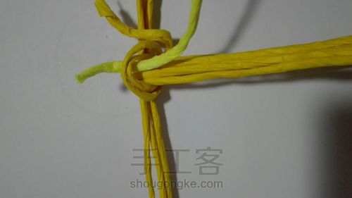 吊式纸藤筐 第17步