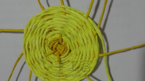 吊式纸藤筐 第29步