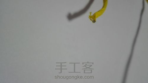 吊式纸藤筐 第3步