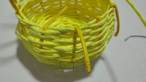 吊式纸藤筐 第38步