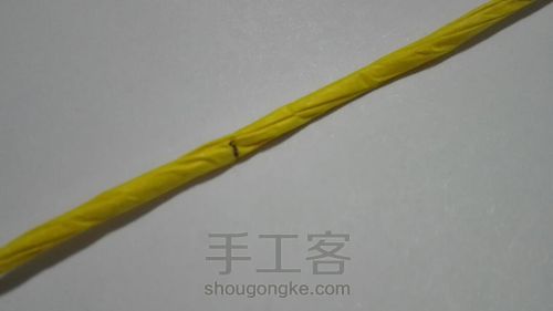 吊式纸藤筐 第4步