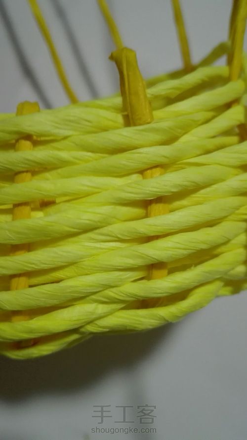 吊式纸藤筐 第41步