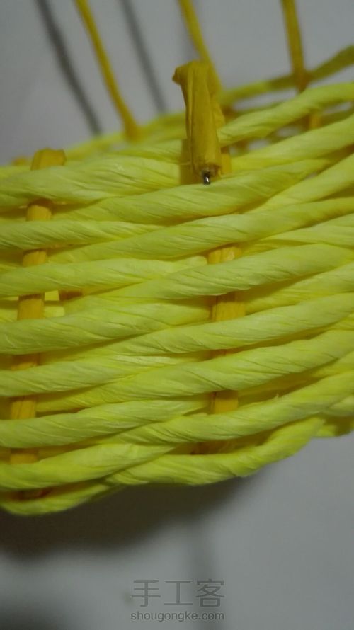 吊式纸藤筐 第42步