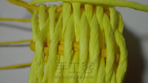 吊式纸藤筐 第44步