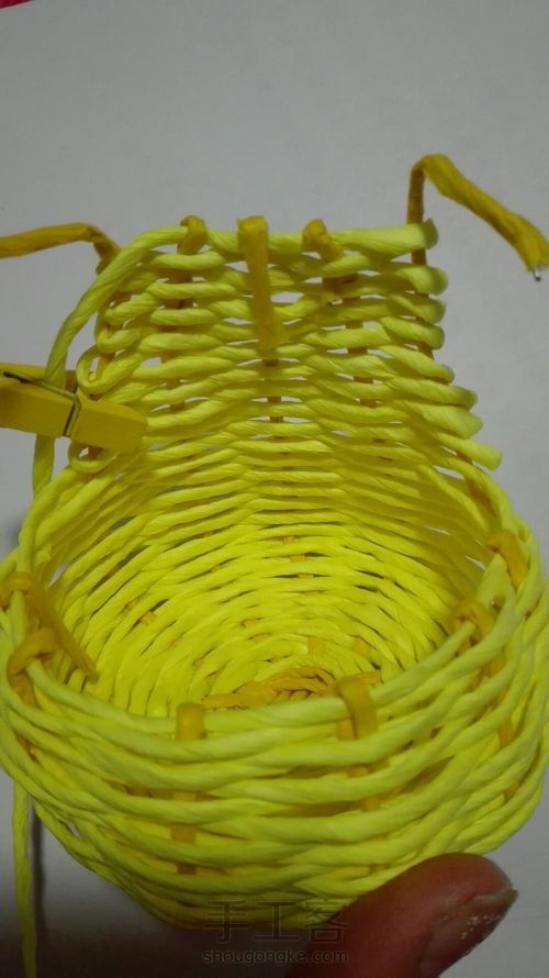 吊式纸藤筐 第51步