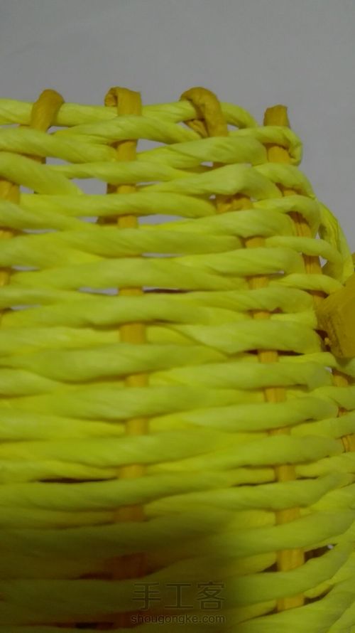 吊式纸藤筐 第52步