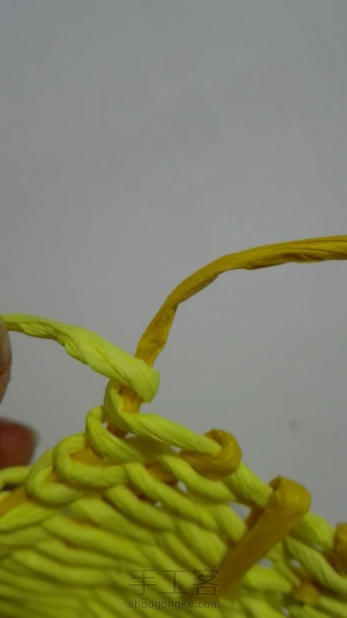 吊式纸藤筐 第55步