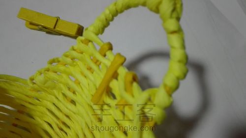 吊式纸藤筐 第57步