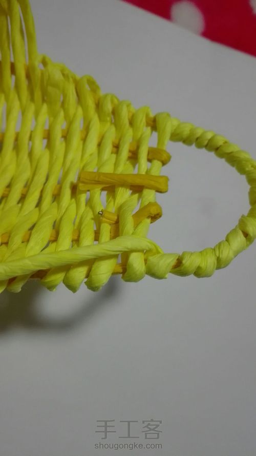 吊式纸藤筐 第59步