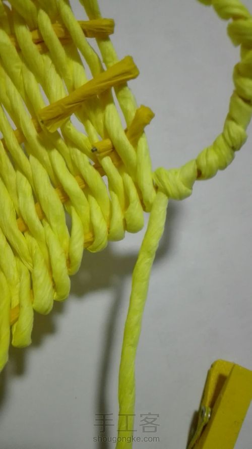 吊式纸藤筐 第60步