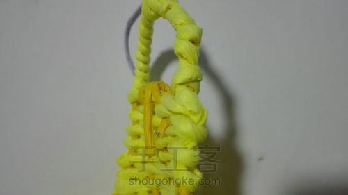 吊式纸藤筐 第64步