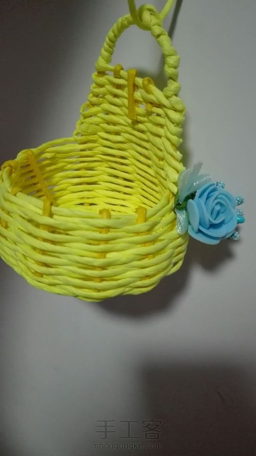 吊式纸藤筐 第65步