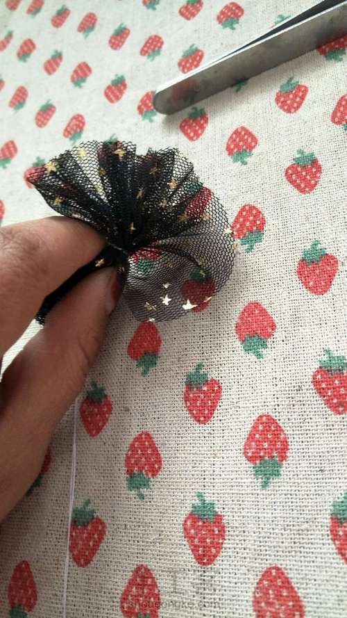 太阳花发夹 第6步