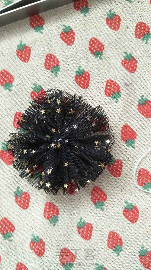 太阳花发夹 第7步