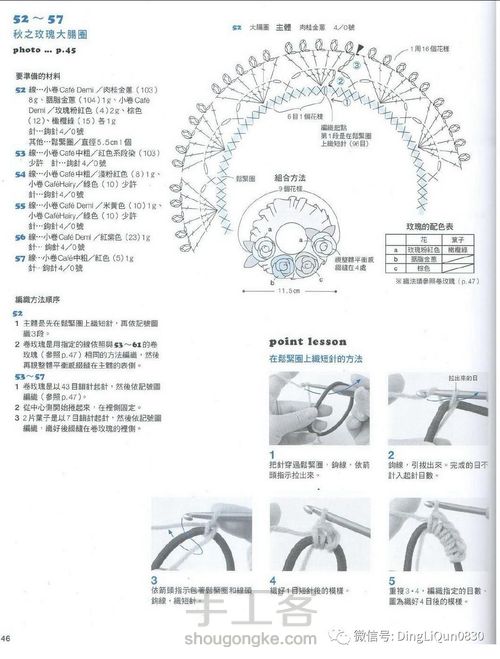 【转载】钩针饰品 第17步