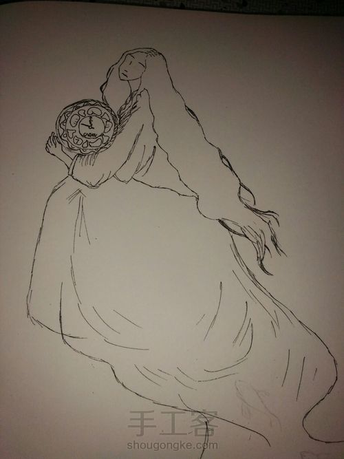 简单彩铅手绘 第3步