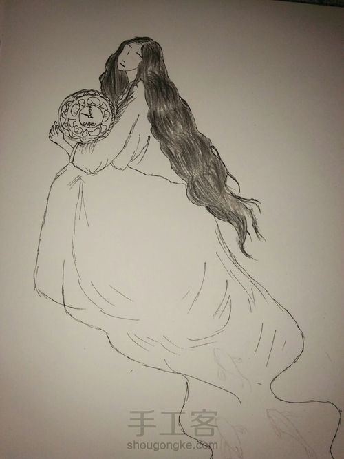 简单彩铅手绘 第4步