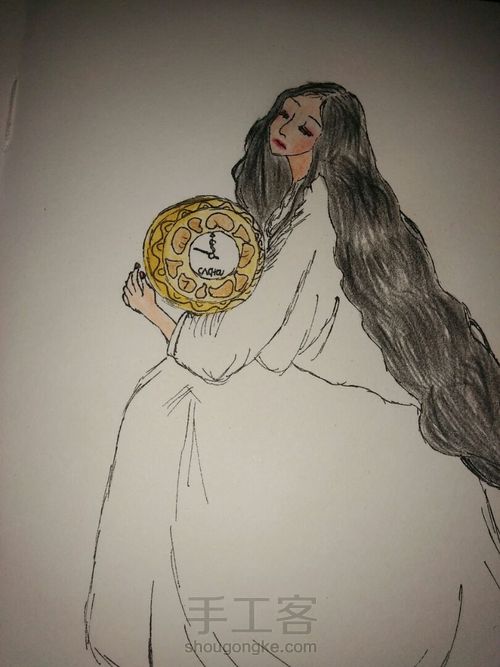 简单彩铅手绘 第8步