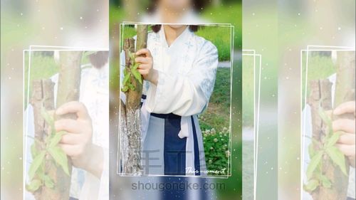 斜对襟半臂 七破裙 第32步