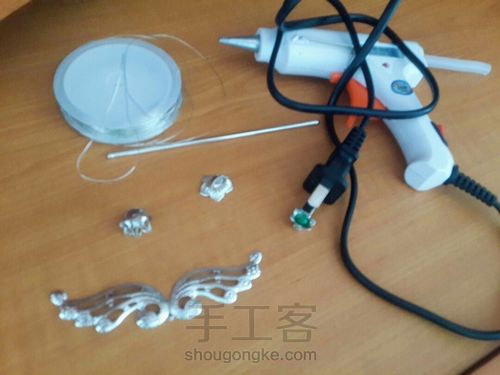 祥云簪子 第1步