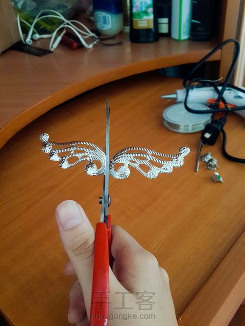 祥云簪子 第2步