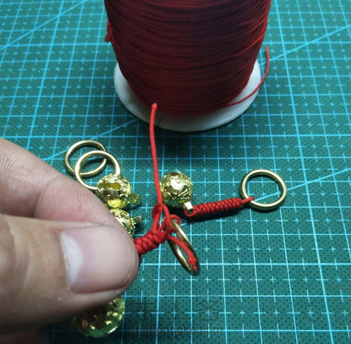 铜铃铛挂坠 第3步