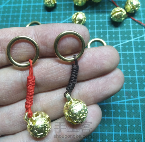 铜铃铛挂坠 第5步