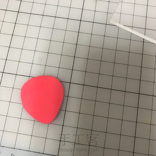 【大可DAKE】入门粘土教程 情人节玫瑰 第2步