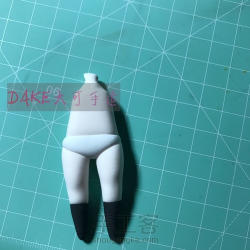 你的名字 超轻粘土教程 第9步