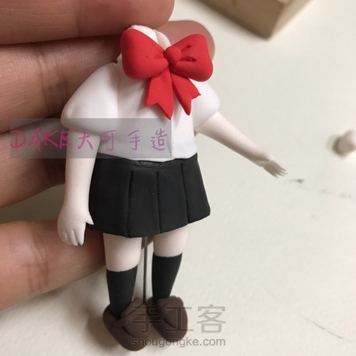 你的名字 超轻粘土教程 第15步