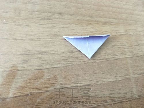 三角插简便折法(原创) 第26步