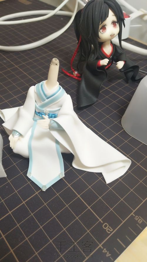 魔道祖师蓝忘机制作步骤 第2步