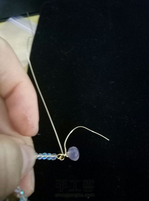 胸针--莹花飞流光 第8步