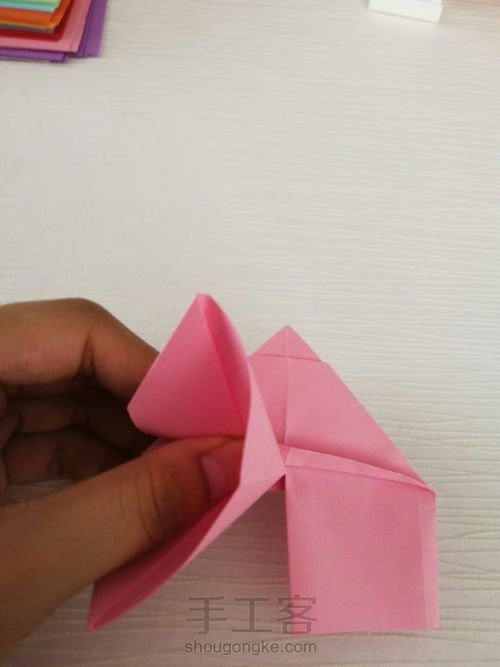 精致简单的折纸蝴蝶（一） 第10步