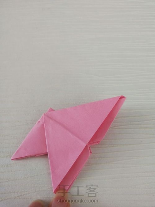 精致简单的折纸蝴蝶（一） 第12步